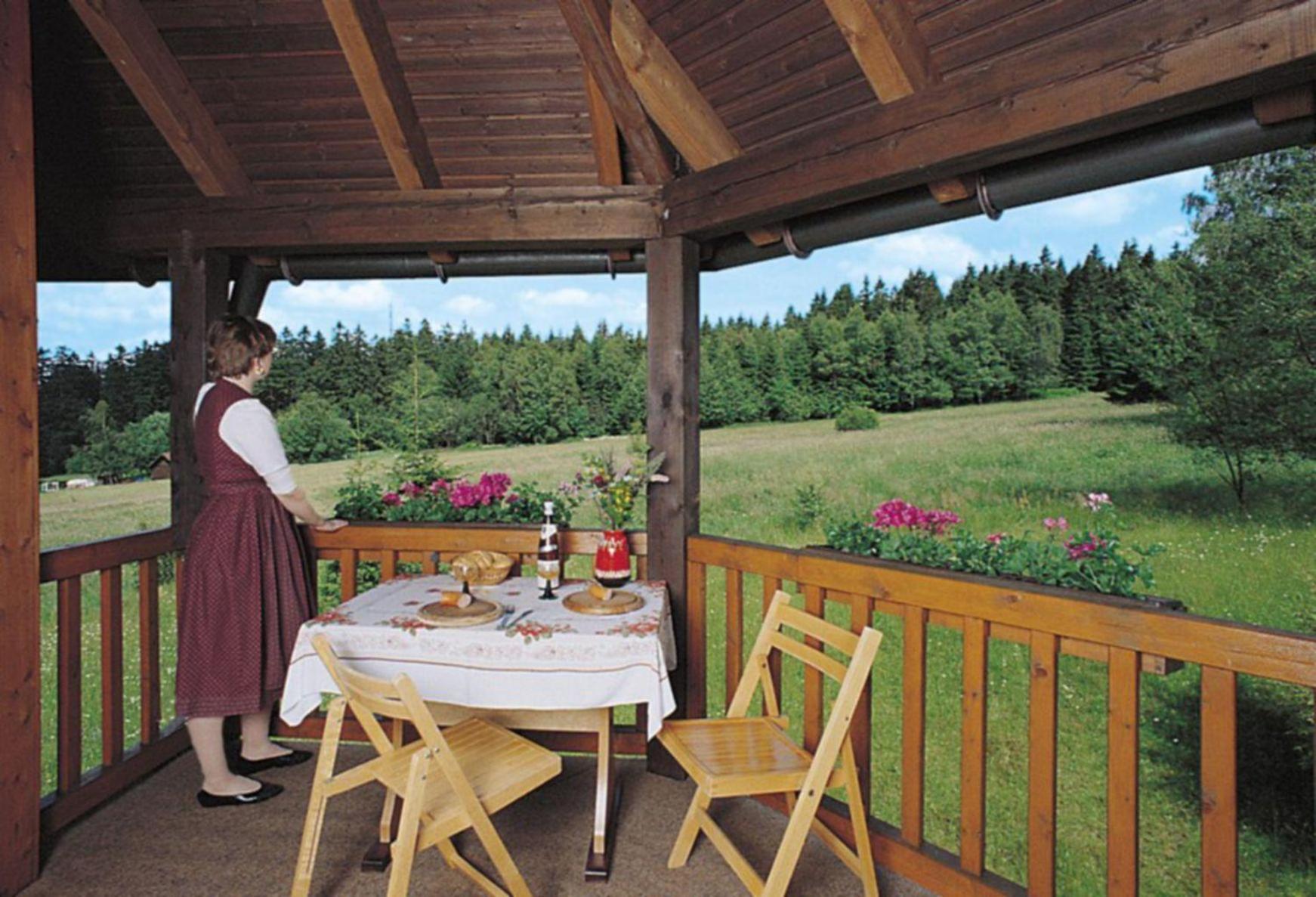 Ferienwohnungen Landhaus Tannenhof Bischofsgrün Eksteriør bilde